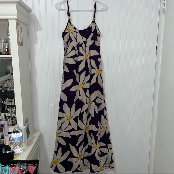 Boden women’s purple flower sleeveless maxi dress US size 4 - Picture 2 of 9